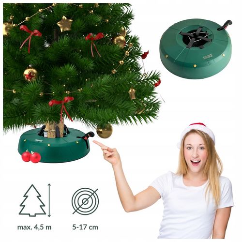 STOJAK CHOINKOWY SAMOZACISKOWY PODSTAWKA NA ŻYWĄ CHOINKĘ, WYSOKOŚĆ DO 4,5 M na Arena.pl