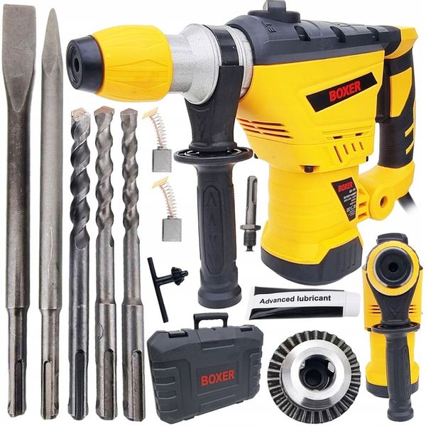 MŁOT UDAROWY MŁOTOWIERTARKA UDAR SDS+ ZESTAW 3350w 6J + DŁUTA WIERTŁA MOCNY zdjęcie 1