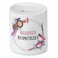 Skarbonka Kosmetyczki Najlepsza Kosmetyczka Z Nadrukiem Ze Zdjęciem
