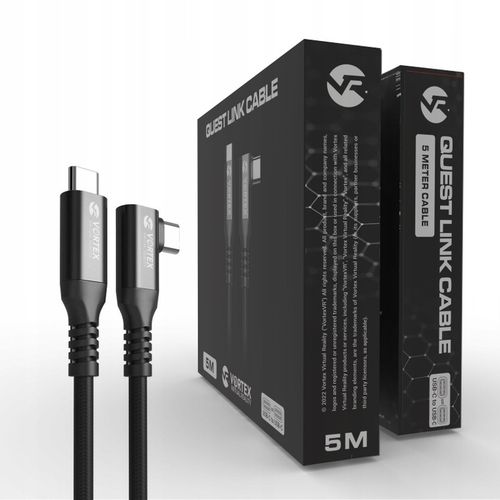 Kabel 5m od VortexVR USB-C do Meta Quest Link | do Quest 3S Quest 3 Quest 2 na Arena.pl