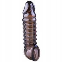 NAKŁADKA NA PENISA Z DWUSTRONNYMI WYPUSTKAMI