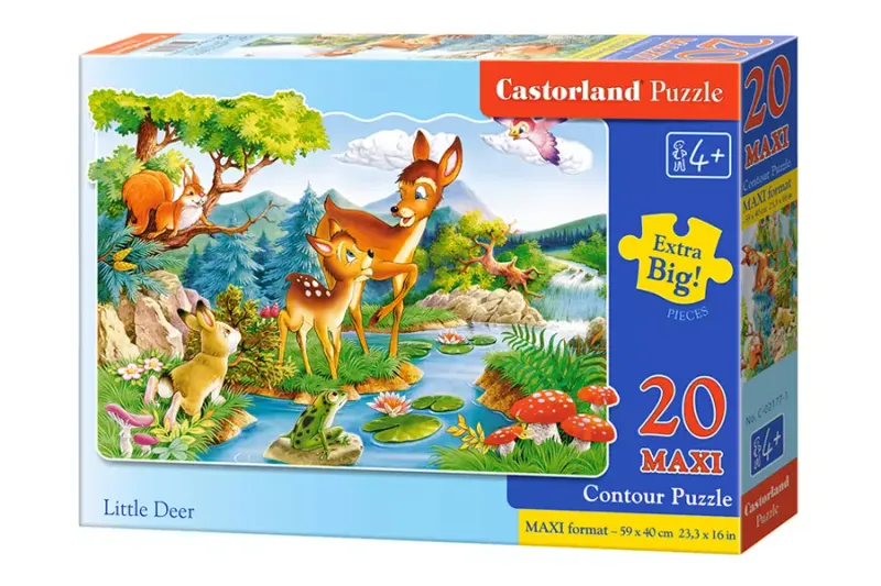 Puzzle maxi 20 elementów. Bambi zdjęcie 1