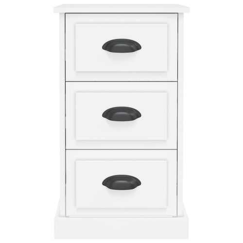 Szafka nocna, biała, 39x39x67 cm, materiał drewnopochodny na Arena.pl