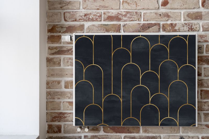 Osłona MAGNETYCZNA Na Grzejnik Abstrakcyjny Wzór 90cm x 60cm zdjęcie 6