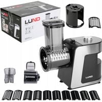 LUND SZATKOWNICA ELEKTYCZNA DO WARZYW 250W 5 TAREK ZE STALI