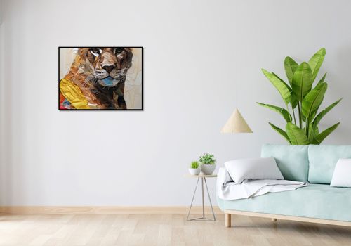 Plakat 80x60cm Papierowy Tygrys na Arena.pl