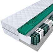 Materac kieszeniowy PRESTIGE 90x190 MASUJĄCY - profilowany LUX -