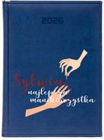 KALENDARZ A5 2026 DZIENNY KSIĄŻKOWY Z TWOIM NADRUKIEM DLA MANIKIURZYSTKI