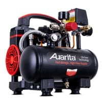 cichy kompresor 2 tłoki 8 bar aerografu pompowania zbiornik 3l 900w