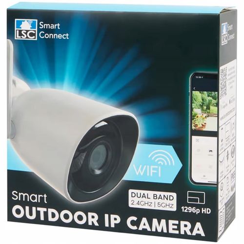 IP KAMERA ZEWNĘTRZNA SOLIDNA FULL HD 1080p Wi-Fi ALARM Smart Connect LSC na Arena.pl
