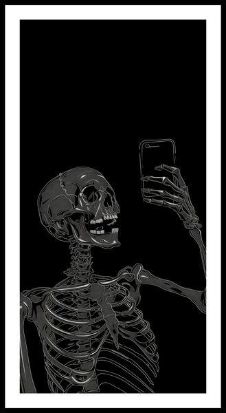 Plakat 50x100cm Selfie Poza Czasem zdjęcie 3