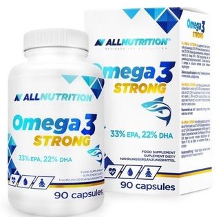 Allnutrition Omega 3 strong 90 kap wzrok