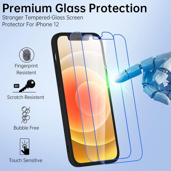 2x Szkło hartowane 9H iPhone 12 Mini 5.4" zdjęcie 2