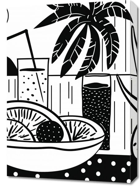 Obraz 50x70cm Tropikalna Przegrycha zdjęcie 1