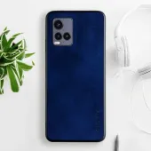 Etui AIORIA Vintage LEATHER do Vivo Y33T / Y33S / Y21S / Y21 niebieski