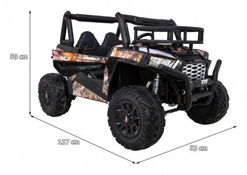 Pojazd Buggy UTV Czarny 2x200W 24V na Arena.pl