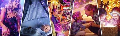 PROJEKTOR GWIAZD LAMPKA NOCNA RZUTNIK LED DO SYPIALNI DLA DZIECI NA PREZENT na Arena.pl