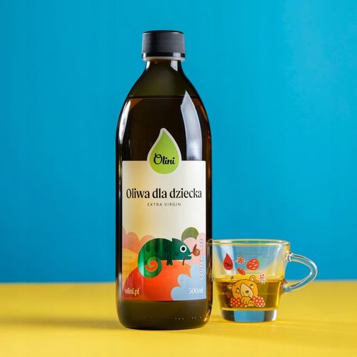 Oliwa z oliwek dla dzieci 100 ml Tłoczona na zimno, nierafinowana na Arena.pl