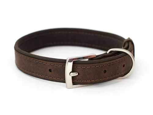 Obroża dla psa z identyfikatorem DBrown rozmiar M na Arena.pl