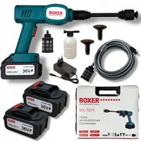 MYJKA CIŚNIENIOWA AKUMULATOROWA OGRODOWA ZESTAW MOCNA DYSZA 60 BAR 2