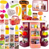 Sklep Stragan Supermarket Dla Dzieci + 44 Elementy