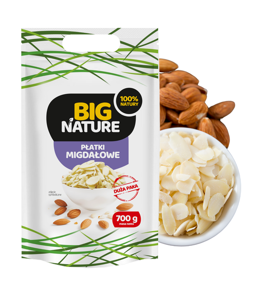 Płatki migdałowe 700g Duża Paka zdjęcie 1