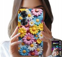 ETUI DO OPPO RENO11 F 5G - KOLOROWE KWIATKI, STOKROTKI FUTERAŁ CASE