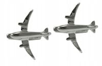 Tematyczne Spinki do Mankietów - Alties - Samolot