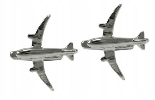 Tematyczne Spinki do Mankietów - Alties - Samolot na Arena.pl