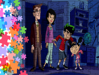 Puzzle tradycyjne - American Dragon Jake Long