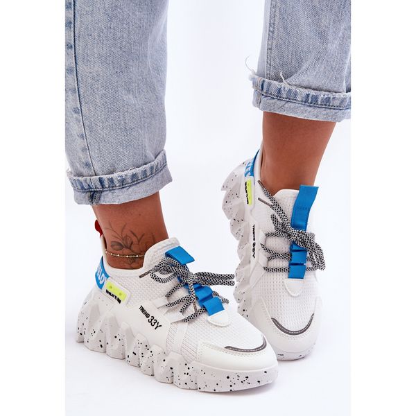 Wsuwane Modne Sneakersy Białe r.36 zdjęcie 2