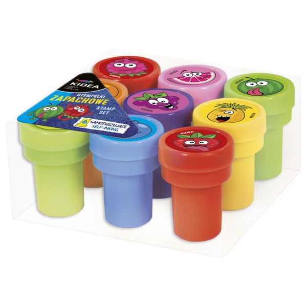 STEMPELKI ZAPACHOWE 9 SZT KIDEA zdjęcie 3