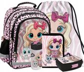 Plecak szkolny Best Friends dla dziewczynki 1-3 klasa zestaw tornister