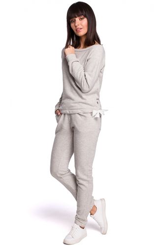 Bluza Damska Model B108 Popiel - BE Szary S na Arena.pl