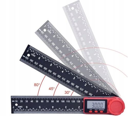 KĄTOMIERZ ELEKTRONICZNY CYFROWY 200MM 360° SOLIDNY na Arena.pl