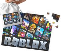 PUZZLE - ROBLOX WZORY Z BAJEK I GIER PREZENT DLA DZIECI 110EL + WORECZEK