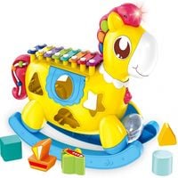 Konik Interaktywny Muzyczny Sorter Kształty Cymbałki