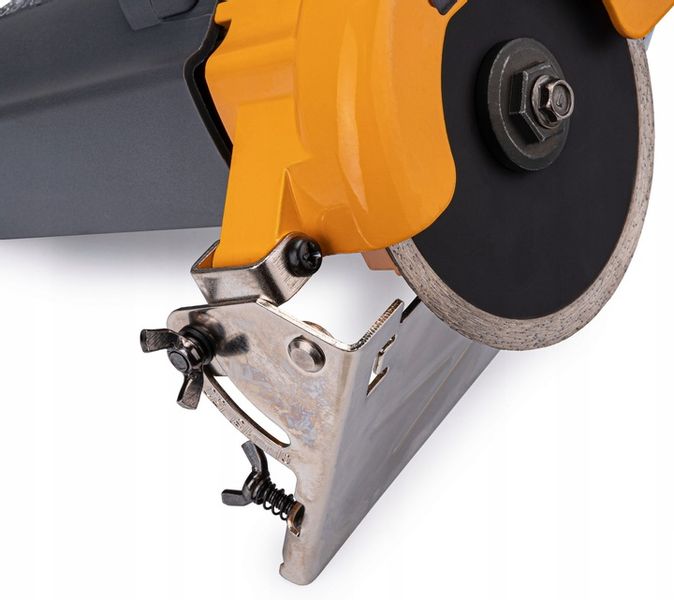 PRZECINARKA TARCZOWA DO PŁYTEK GRESU GLAZURY 1400W 125mm 2X TARCZA POWERMAT zdjęcie 8