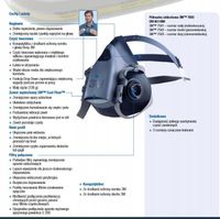 3M półmaska maska lakiernicza ochronna 7500 M 7502