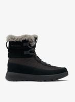 Buty zimowe damskie Columbia Slopeside Peak Luxe - black/graphite (37,5)