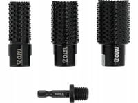 TARNIKI CYLINDRYCZNE ZDZIERAKI FREZY DO DREWNA 20, 25, 30mm M14 ADAPTER 1/2