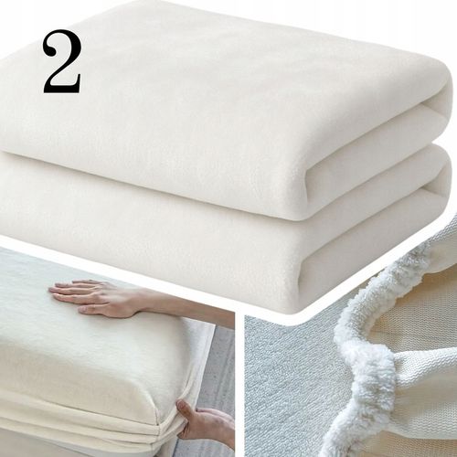 PRZEŚCIERADŁO Z GUMKĄ 120x200 PLUSZOWE POLAROWE MIŚ MIĘKKIE CIEPŁE na Arena.pl