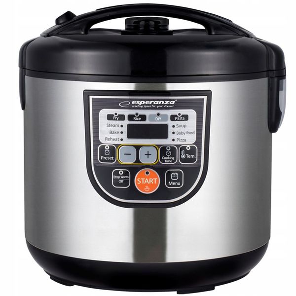 Multicooker Esperanza EKG011 srebrny cooking mate zdjęcie 2