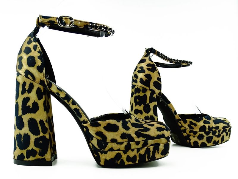 Buty na platformie panterka platformy 36 zdjęcie 3