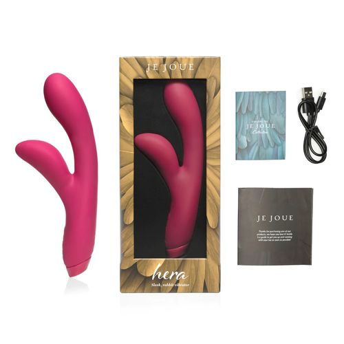 hera solid fuchsia - wibrator króliczek je joue na Arena.pl