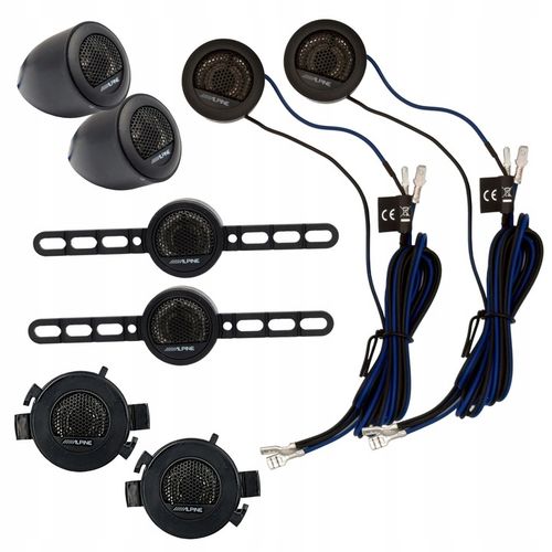 Głośniki samochodowe ALPINE SXE-1750S 16,5 cm 280W BASOWE + WYSOKOTONOWE na Arena.pl