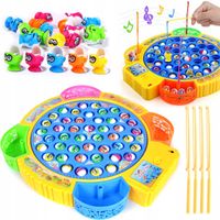 ŁOWIENIE RYBEK DUŻA GRA ZRĘCZNOŚCIOWA WĘDKI MUZYKA MATADI DLA DZIECI