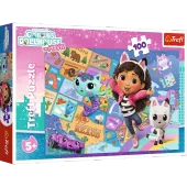 Puzzle - 100 - Przyjaźń w kocim domku - Koci Domek Gabi - Trefl 16515