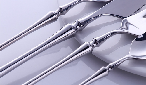 Sztućce - NEW DESIGN -4 Szt - CHROME - HIT na Arena.pl