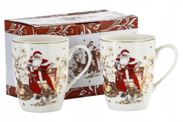 Kubki Magnoble porcelanowe Mikołaj zdjęcie 1